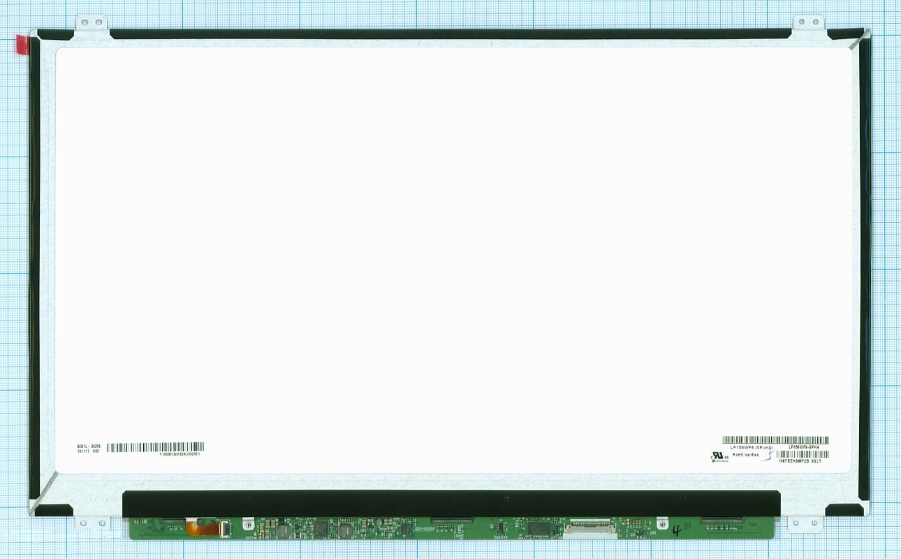 

Матрица OEM для ноутбука LP156WF6(SP)(K4) (100118699V), совместимая с p/n: LP156WF6(SP)(K4)