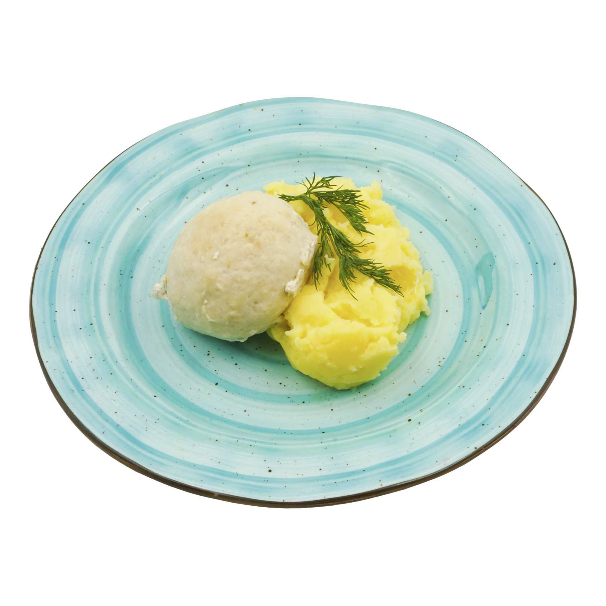 

Биточки куриные Командор паровые с картофельным пюре 250 г