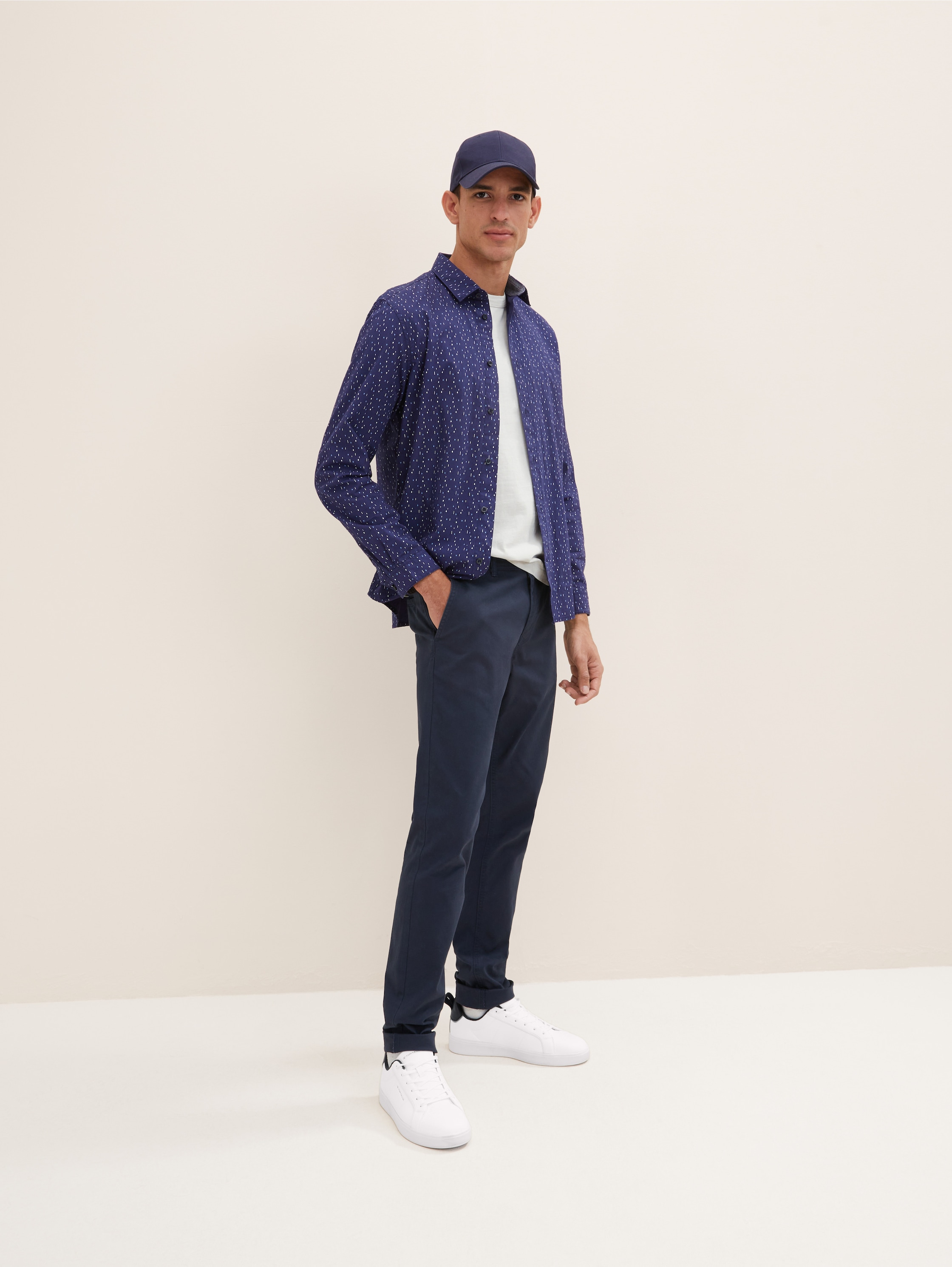 

Брюки мужские TOM TAILOR 1035046 синие 32/32, Синий, 1035046