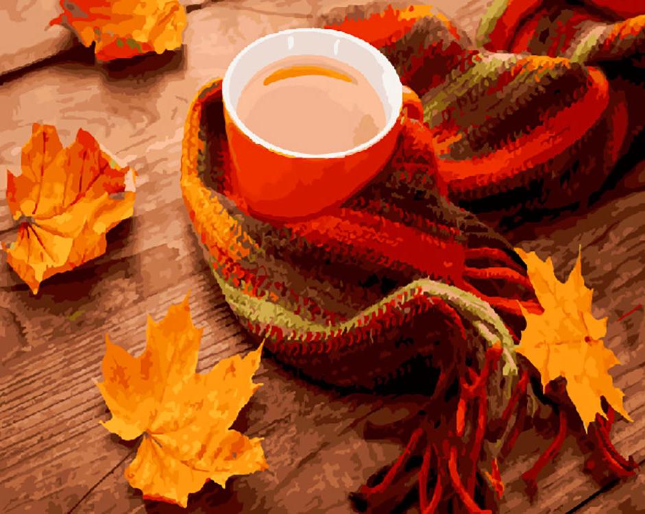 

Картина по номерам ВанГогВоМне Теплая осень, 40x50, Теплая осень