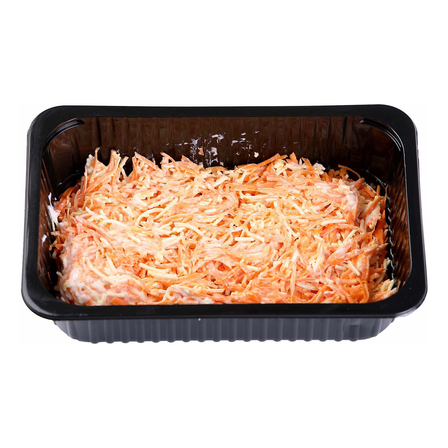 

Салат Командор из моркови с сыром и чесноком +-100 г