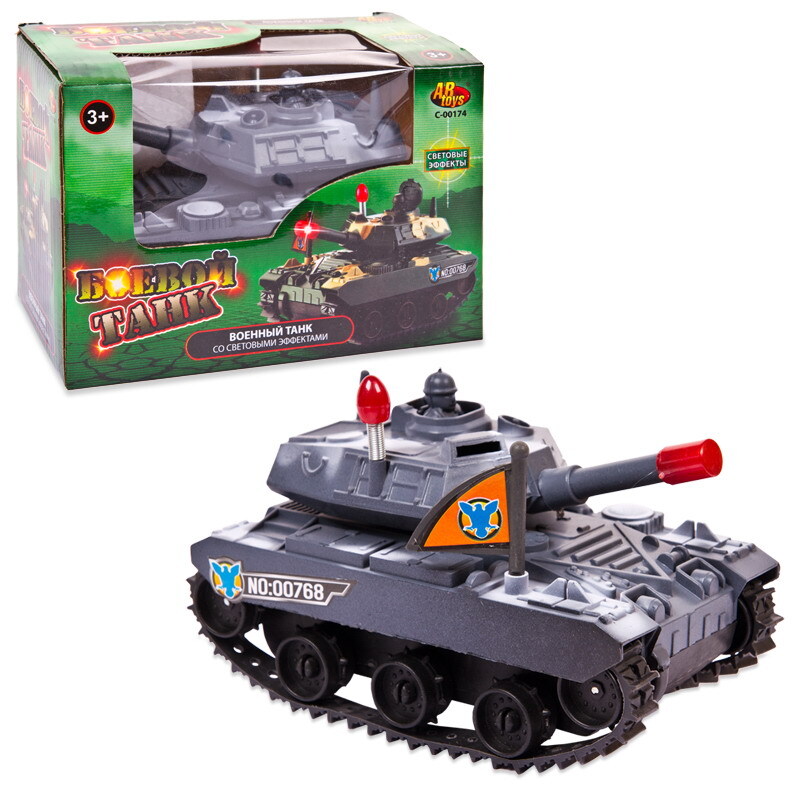 

Танк Abtoys , световые эффекты