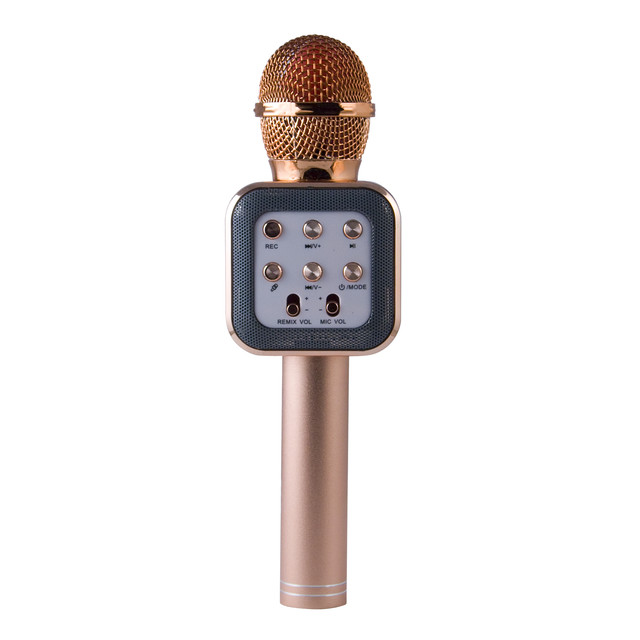 

Микрофон-колонка Belsis розовый (MA3002RGD), Magic Acoustic с Bluetooth
