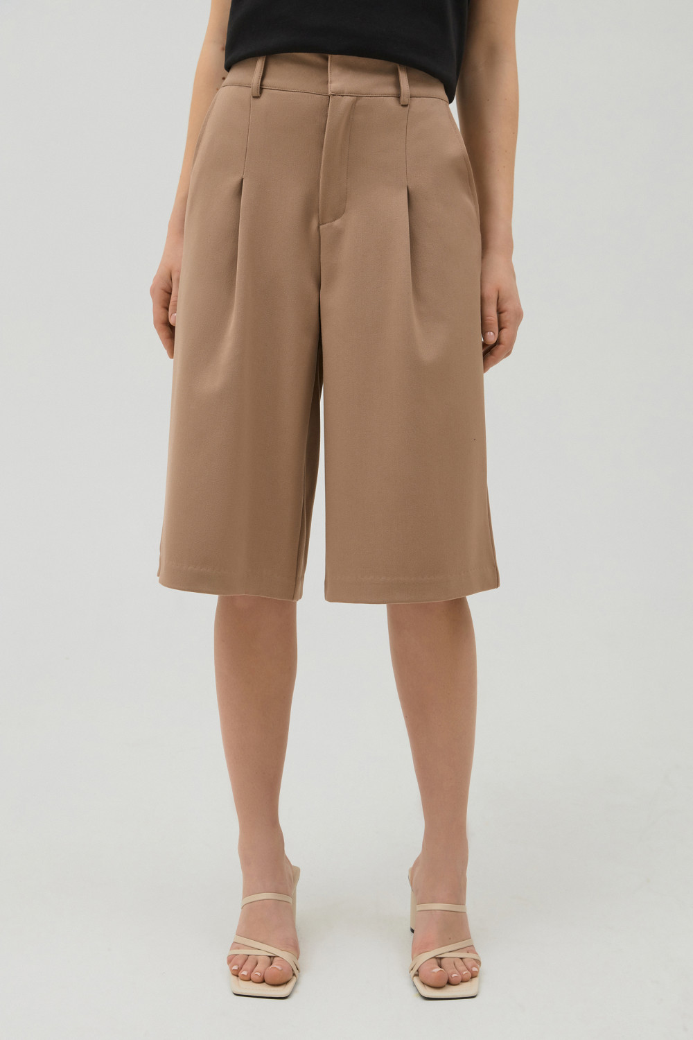 

Шорты женские Concept Club 10200420083 коричневые L, 10200420083