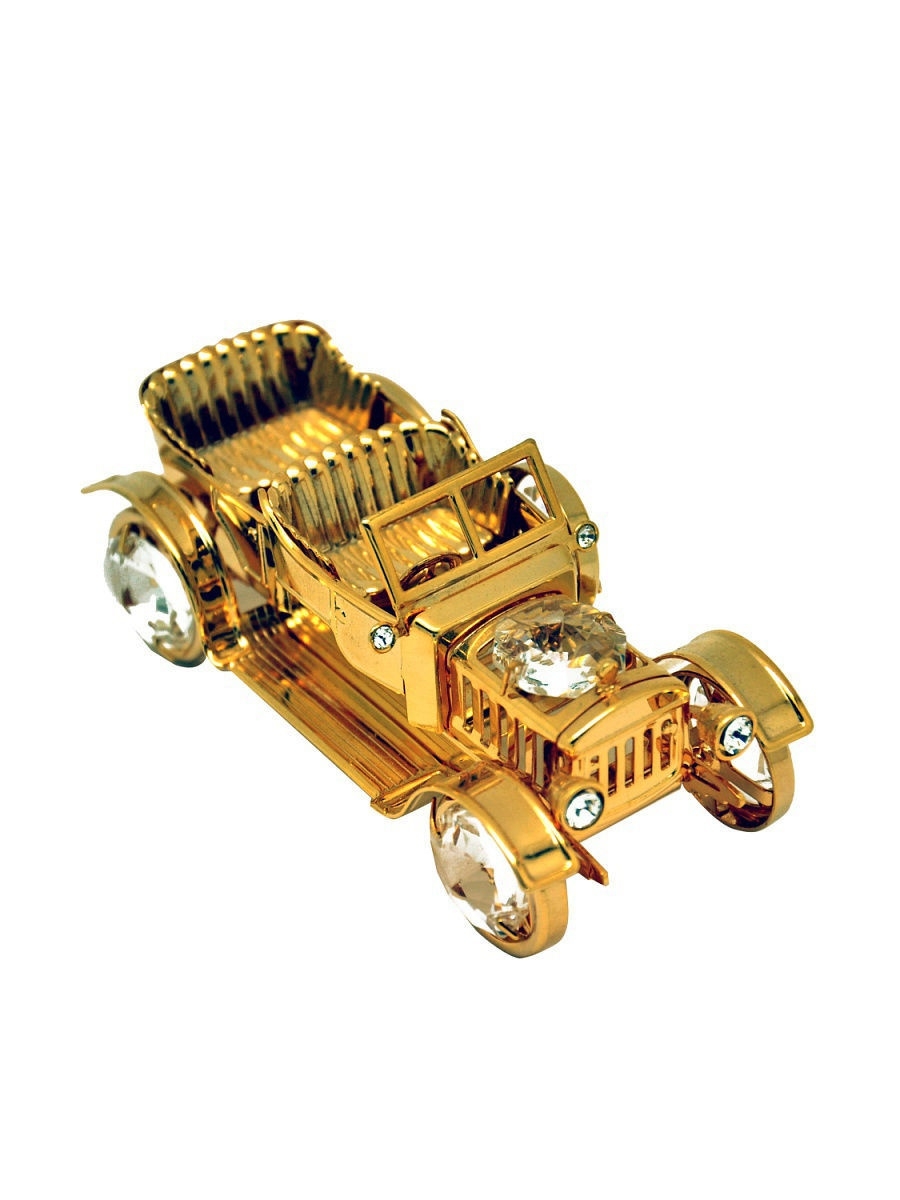 

Фигурка Crystocraft Машина с кристаллами, Золотистый