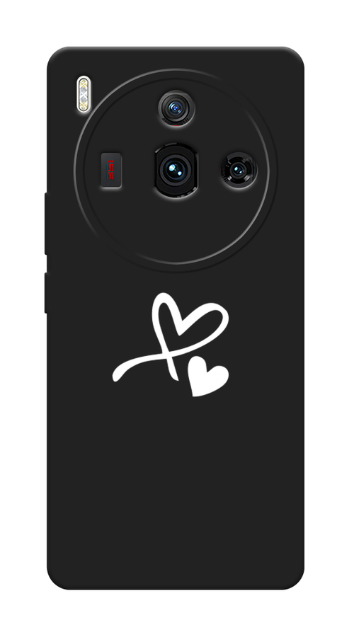 

Чехол Awog на ZTE Nubia Z50S Pro "Сердечко минимализм", Белый, 136852-1