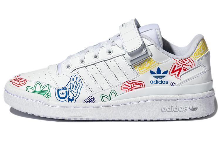 

Кеды унисекс Adidas FORUM low белые 43 EU, Белый, FORUM low