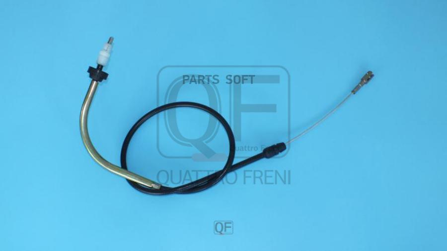 

QUATTRO FRENI QF16F00046 QF16F00046_трос ручного тормоза центральный! 715mm -SWB\ Ford Tra