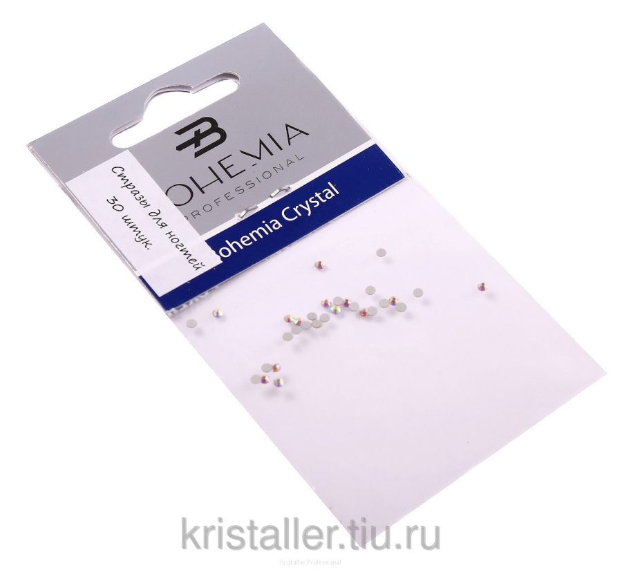 

Стразы для ногтей BHM Professional голография, Розовый, kr-1279
