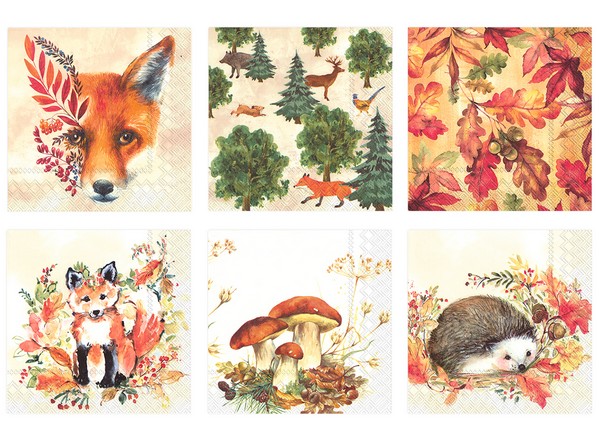 

Декупаж Оранжевая осень SDS №71, 33x33 см от