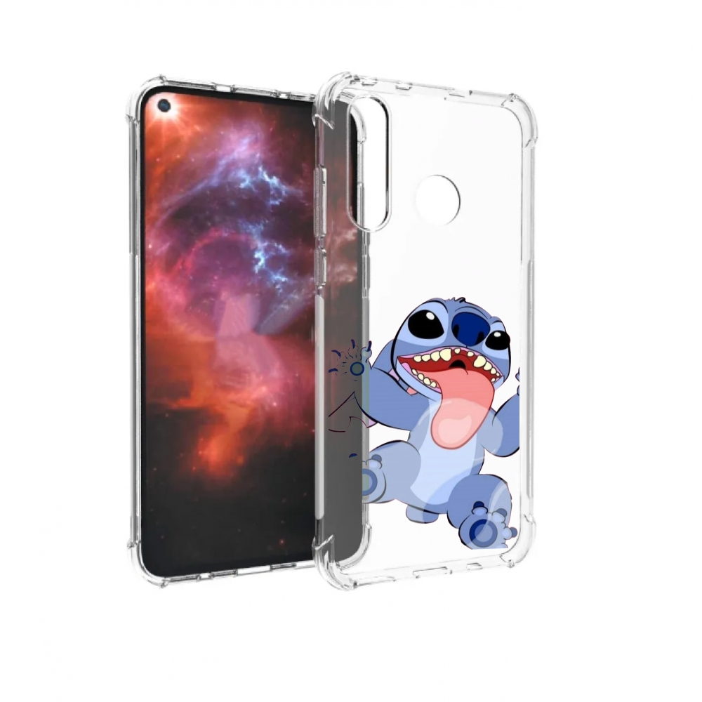 Чехол бампер MyPads большой-стич для Huawei Nova 4 противоударный
