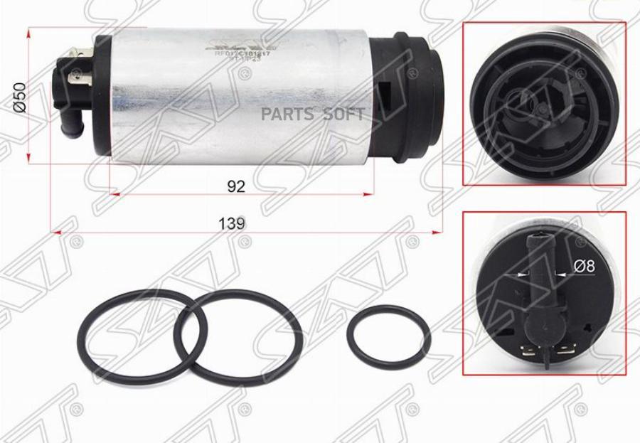 

Топливный Насос 3 0 Bar 1 2/1 4/1 6/1 8/1 8t/2 4/2 8 Audi/Skoda/Volkswagen Sat арт. ST-FP2