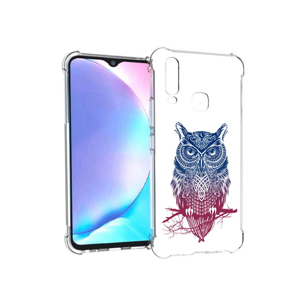 

Чехол MyPads Tocco для Vivo Y17 хиппи сова (PT136369.382.664), Tocco