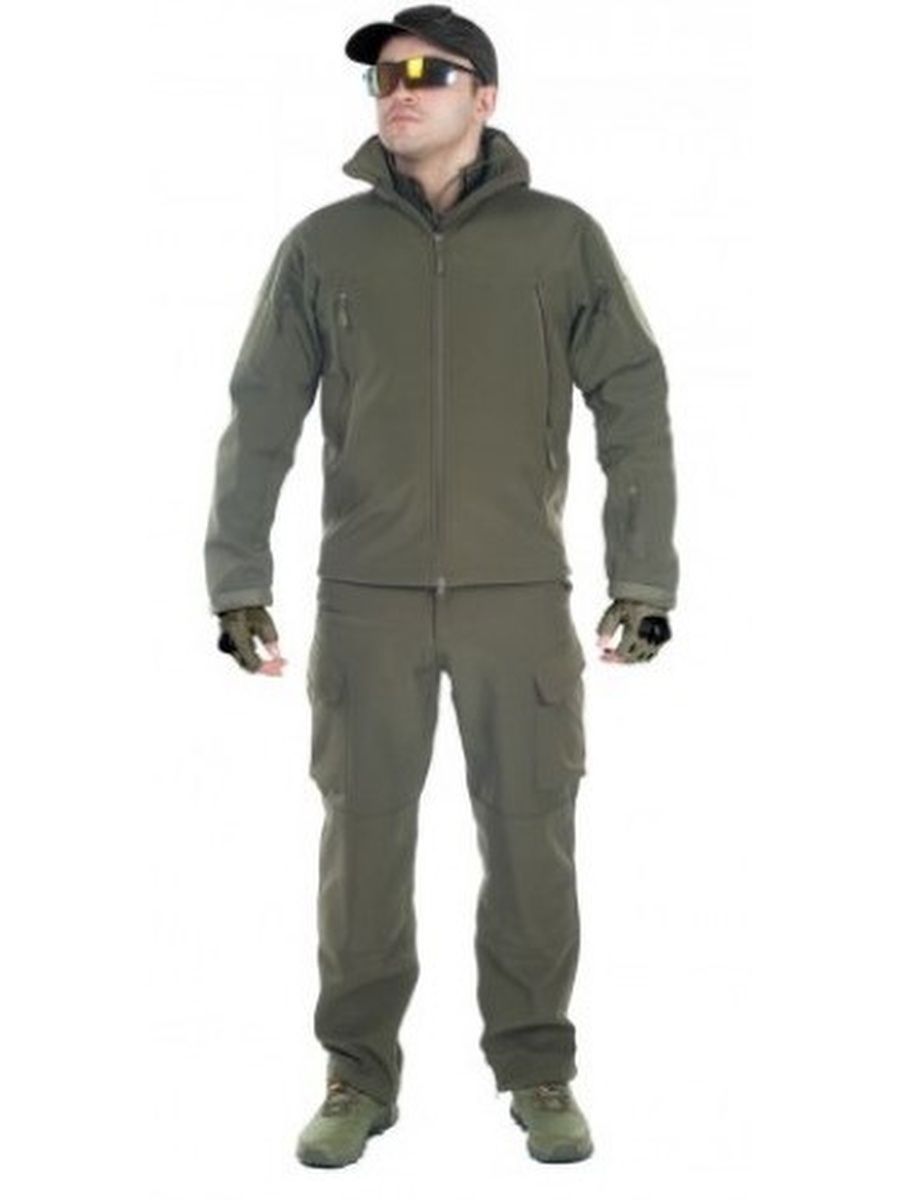 Костюм Военторг Softshell, олива, 48 RU, 172-180