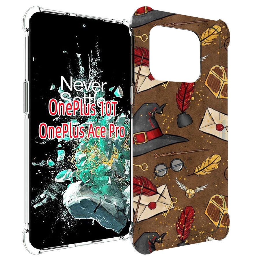 

Чехол MyPads гарри-поттер-вайб для OnePlus 10T, Прозрачный, Tocco