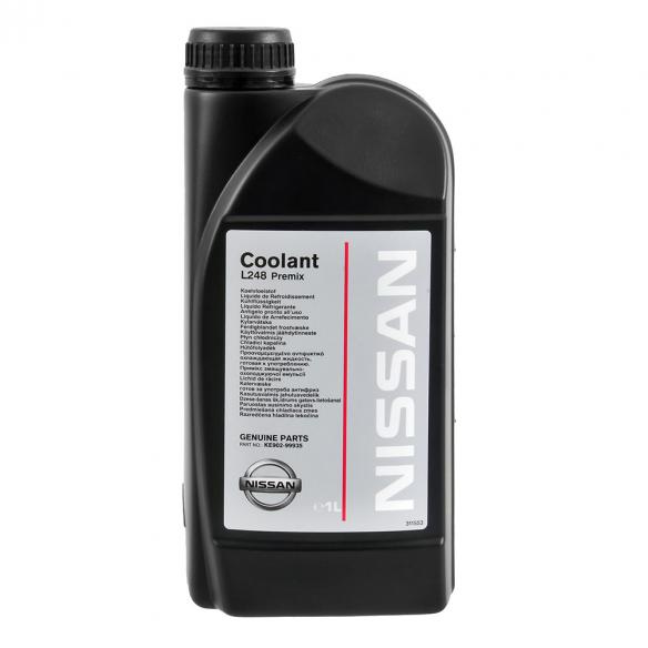 фото Антифриз nissan coolant готовый -35c зеленый 1 л ke902-99935