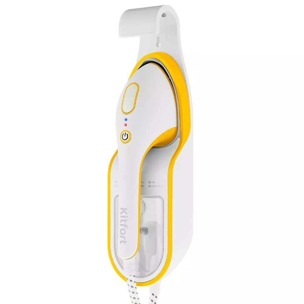 Ручной отпариватель Kitfort КТ-9130-1 0.33 л желтый электрические ножницы kitfort кт 6045 1 бело желтый