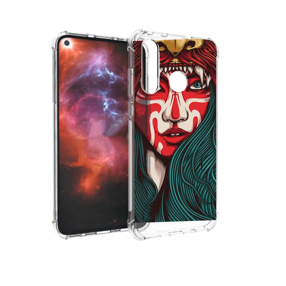 

Чехол бампер MyPads девушка-в-маскировке для Huawei Nova 4 проти, Прозрачный, Tocco