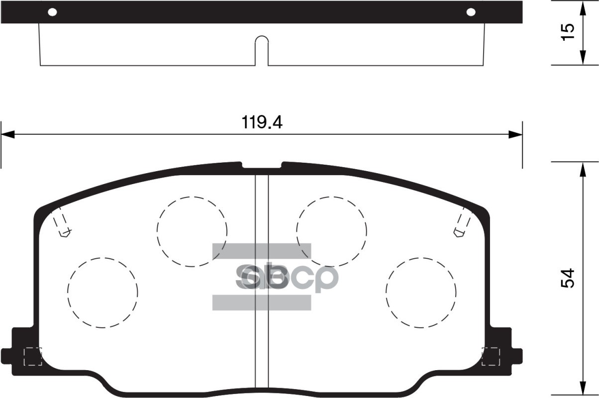 

Колодки Дисковые Передние Toyota Camry 2.0-2.0td 86-91/Carina Ii 1.6-2.0d <92 Sang Sp1436