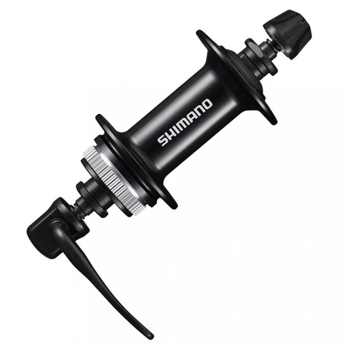 фото Shimano втулка передняя shimano mt200, 28 отв, c.lock qr, цвет черный