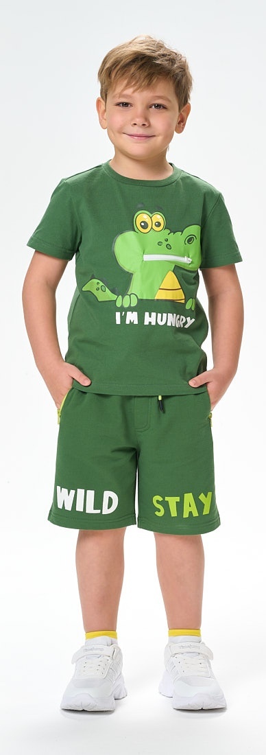 

Шорты детские Kari Kids SS24C65101024, хаки, 92, Зеленый, 228759