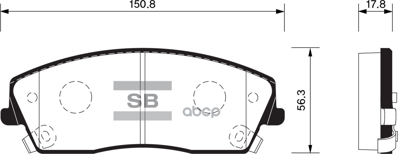 

Колодки Дисковые П Chrysler 300c 2.7/3.5 04>, Dodge Charg Sp1507sns =Gdb4140 [05142555aa]