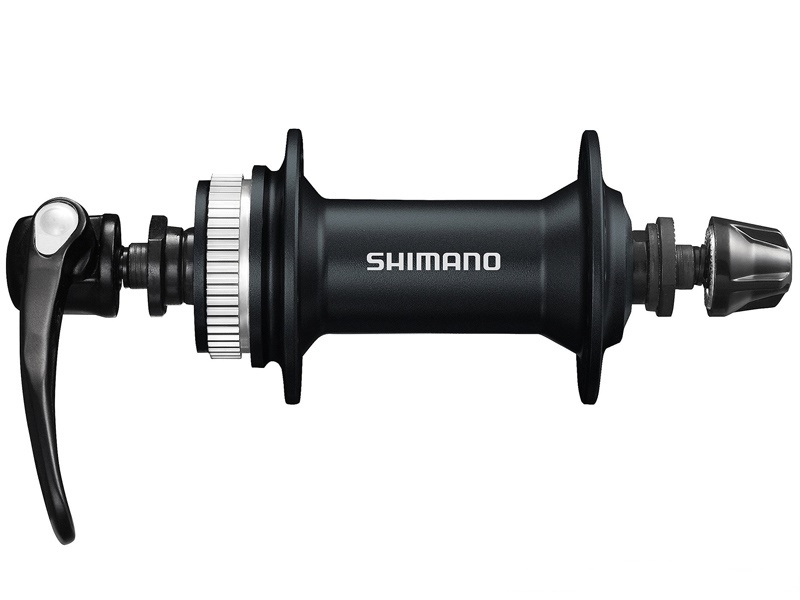 фото Shimano втулка передняя shimano alivio hb-m4050, 36 отв., c.lock, цвет черный