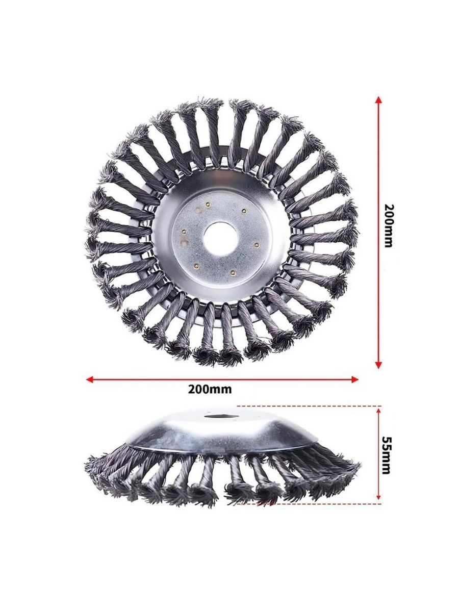 

Насадка для триммера универсальная от сорняков Weeding Wheel MM9512-01