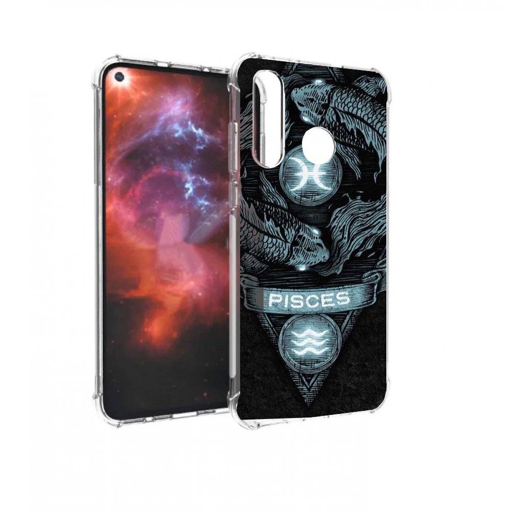 

Чехол бампер MyPads знак зодиака рыбы 4 для Huawei Nova 4 против, Прозрачный, Tocco