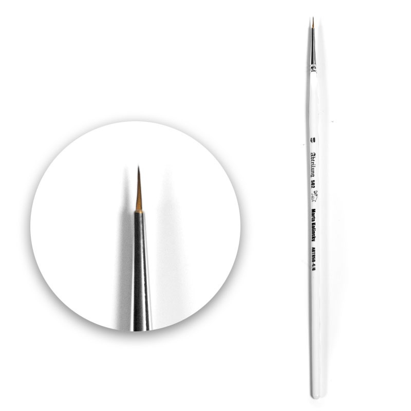 

ABT850-4/0 Кисть Marta Kolinsky Round Brush 4/0