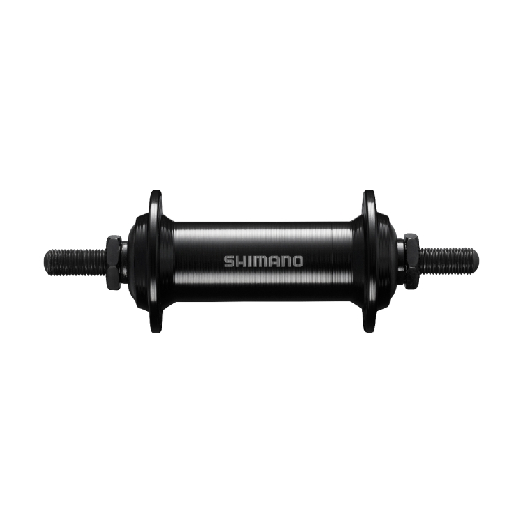 фото Shimano втулка передняя shimano hb-tx500, 36h, гайки, цвет черный