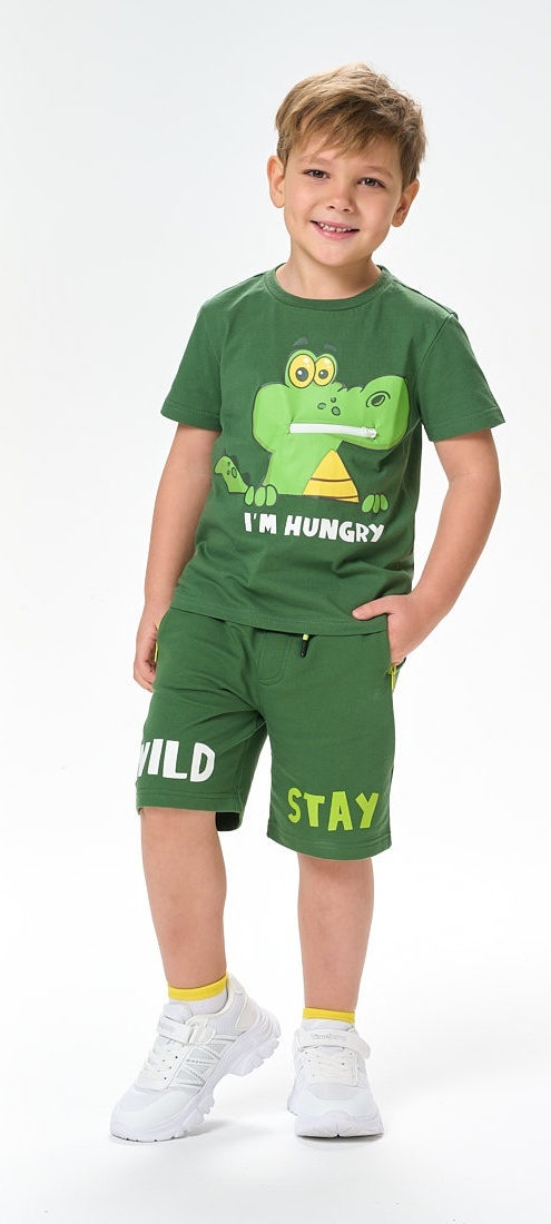 

Футболка детская Kari Kids SS24C63301024, хаки, 110, Зеленый, 228789