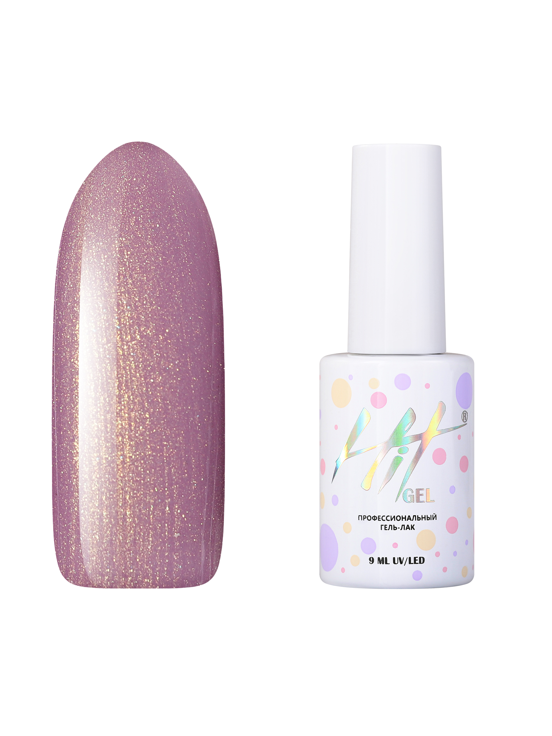 

Гель-лак HIT Gel Gold Dust №05