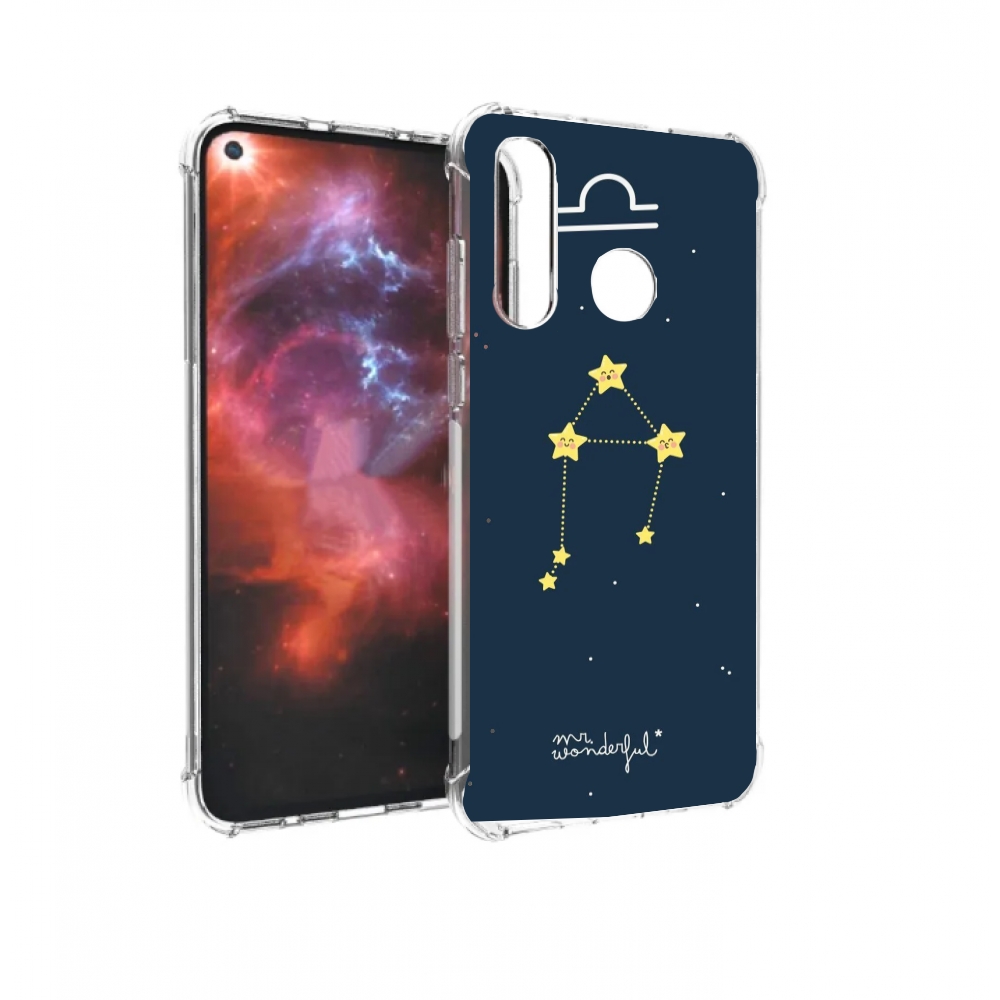 

Чехол бампер MyPads знак-зодиака-весы-1 для Huawei Nova 4 против, Прозрачный, Tocco