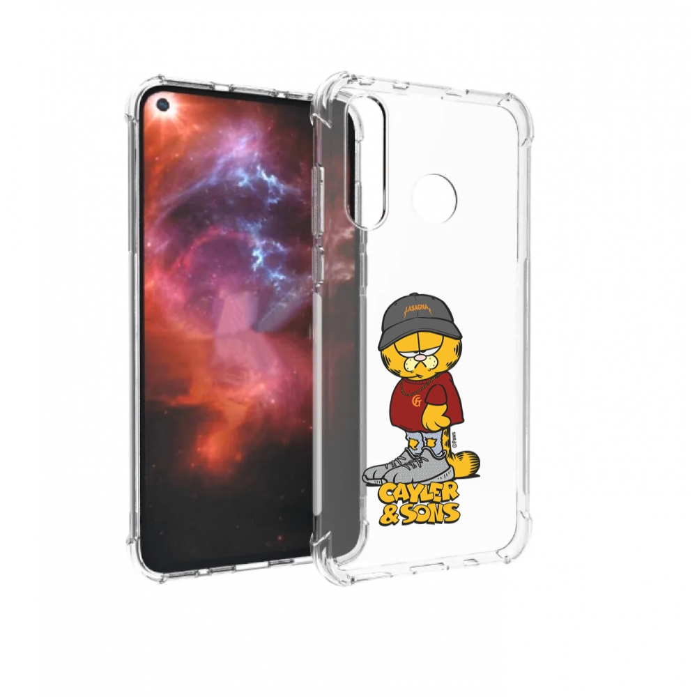

Чехол бампер MyPads кот-в-кроссовках для Huawei Nova 4 противоуд, Прозрачный, Tocco