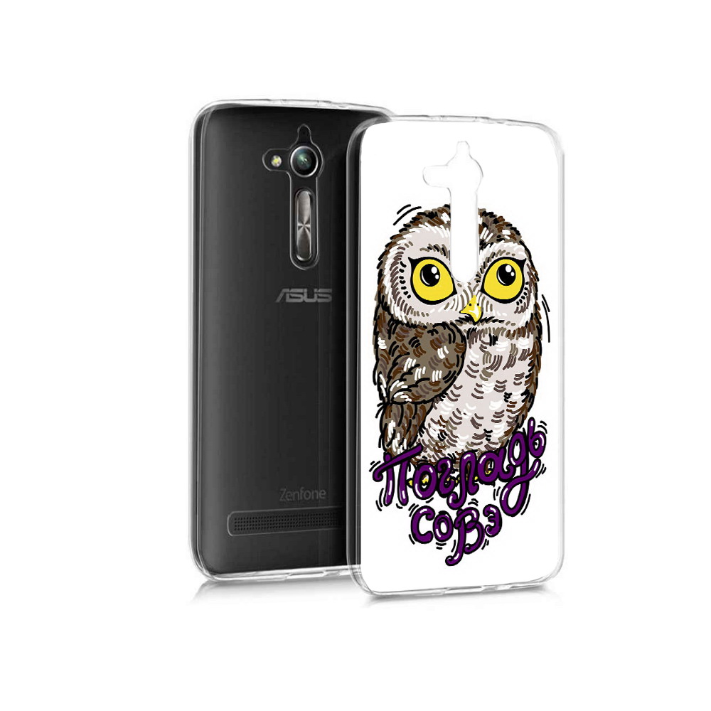 

Чехол MyPads Tocco для Asus ZenFone Go (ZB500KL) Погладь Совэ, Прозрачный, Tocco