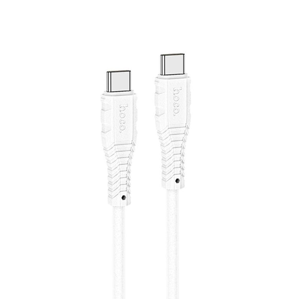 Кабель usb type-c - usb type-c Hoco X67 1 м белый