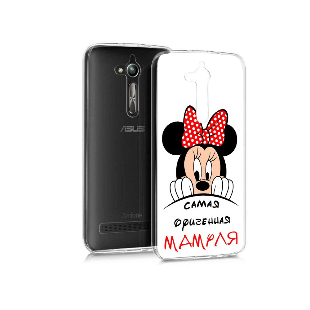 Чехол MyPads Tocco для Asus ZenFone Go (ZB500KL) Самая лучшая мамуля Мини Маус