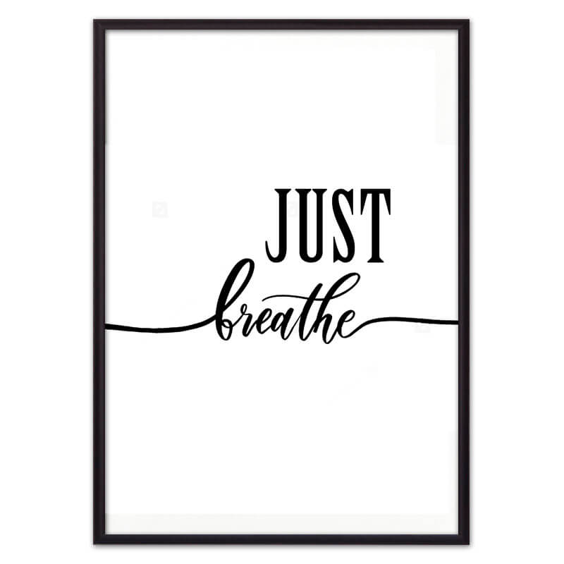 

Just breathe ВЫБОР РАЗМЕРА:50 х 70 см