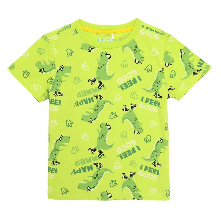 

Футболка детская Kari Kids SS24C62901024, светло-зеленый, 104, 228801