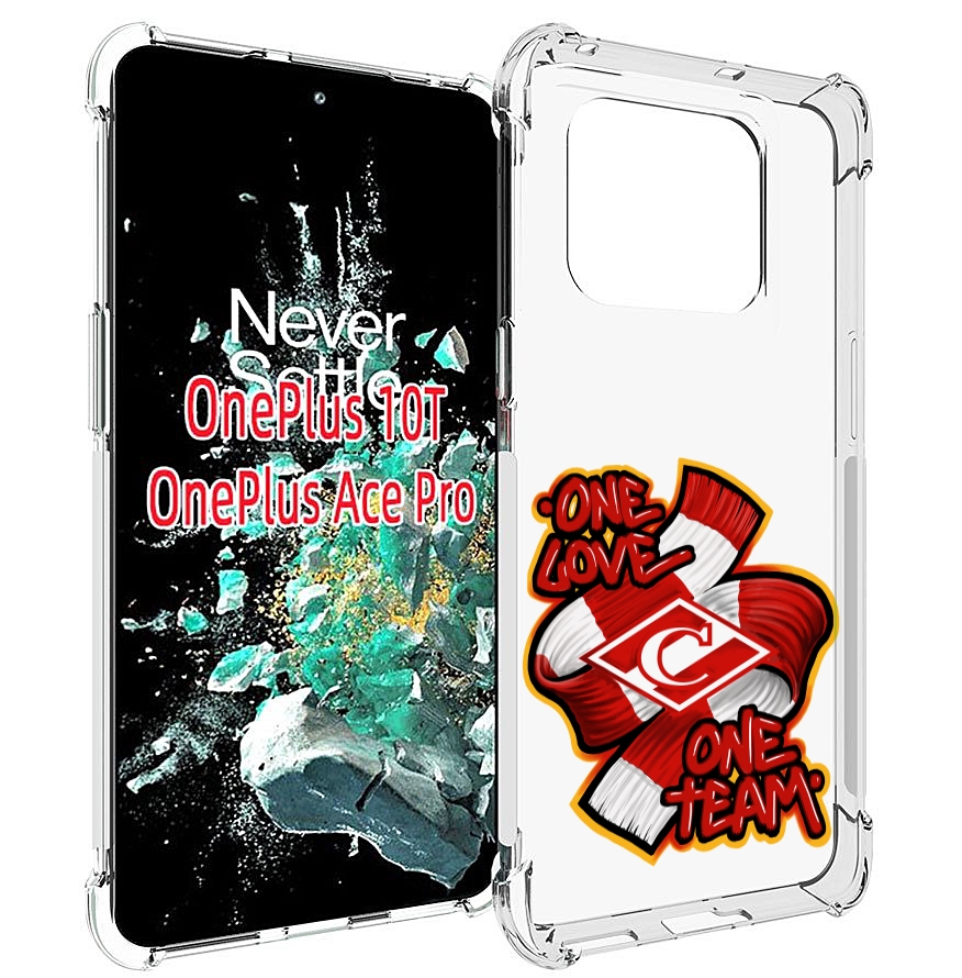 

Чехол MyPads ФК спарак 1 любовь для OnePlus 10T, Прозрачный, Tocco