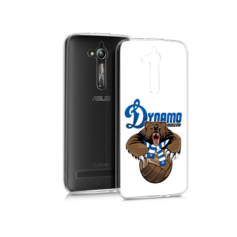 

Чехол MyPads Tocco для Asus ZenFone Go (ZB500KL) ФК Динамо медведь, Прозрачный, Tocco