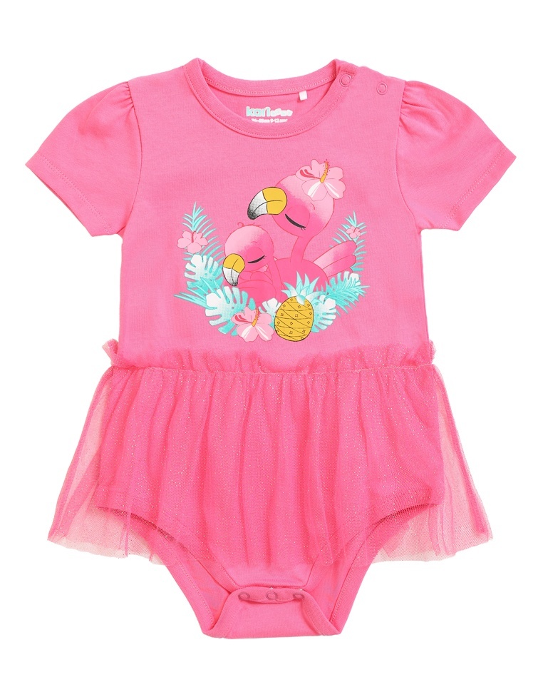 Платье детское Kari Baby SS24B14700502, розовый, 74