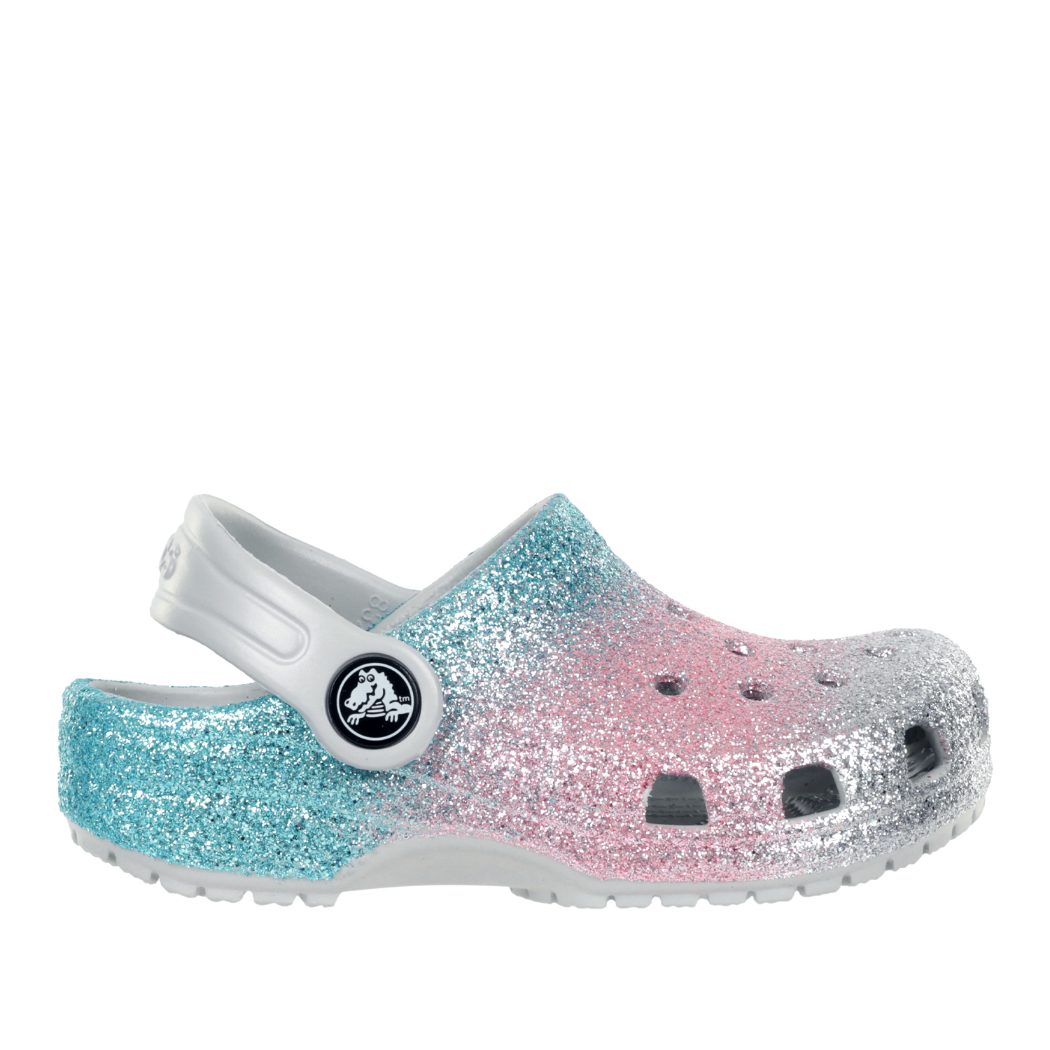 

Сабо детские Crocs Classic Glitter Clog T Shimmer/Multi размер 24, 206992_0Zt