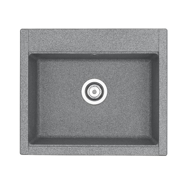 

Кухонная мойка AQUATON Делия 60, серая (1A715232LD230), Делия 60