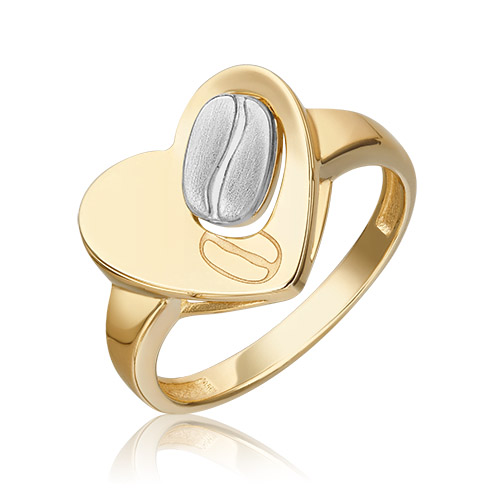 

Кольцо из комбинированного золота р. 16,5 PLATINA jewelry 01-5564-00-000-1121, 01-5564-00-000-1121