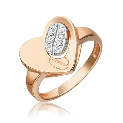 

Кольцо из золота р. 18 PLATINA jewelry 01-5564-00-201-1111, топаз, 01-5564-00-201-1111