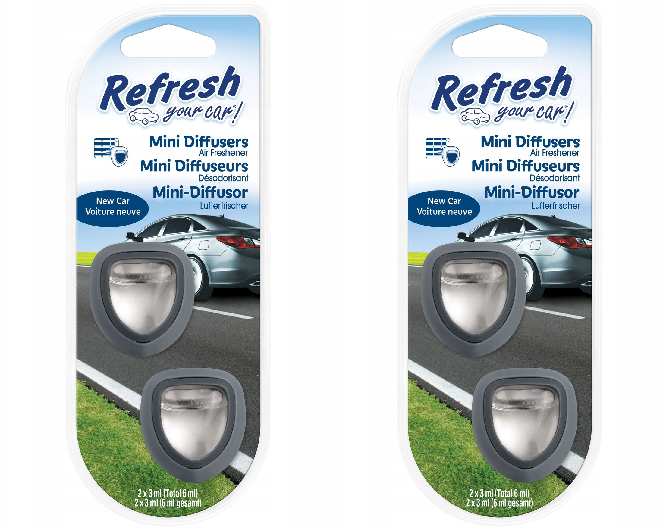 фото Мини диффузор refresh your car! новая машина, 2 шт х 2 уп