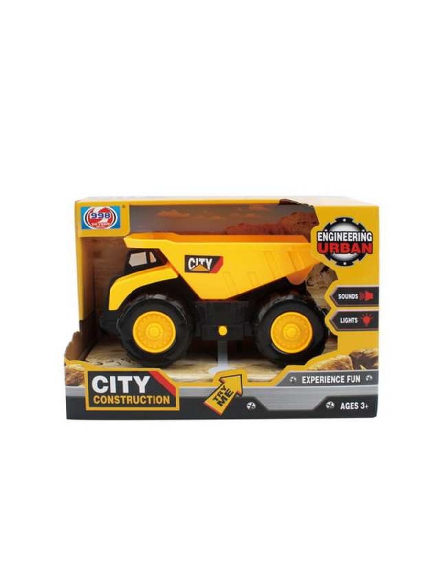 

Машинка AB Toys Спецтехника Самосвал, пластмассовая, 21х15х11 см