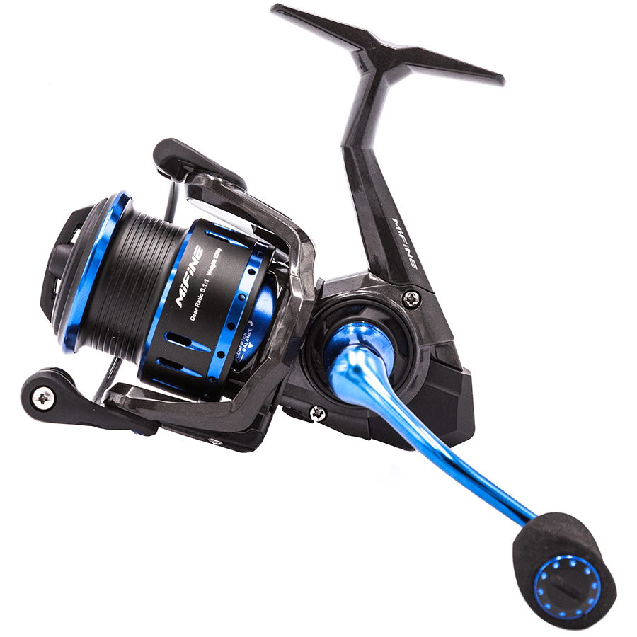 

Катушка Mifine CARBON Tech 2000F (60381-2) 7+1, Черный, NEW CARBON TECH Blue